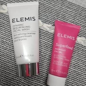 ELEMIS White Facial Wash and Pink Midnight Cream Duo